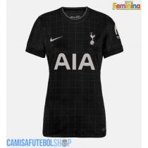 Camisa de time de futebol Tottenham Hotspur Dejan Kulusevski #21 Replicas 2º Equipamento Feminina 2025-26 Manga Curta